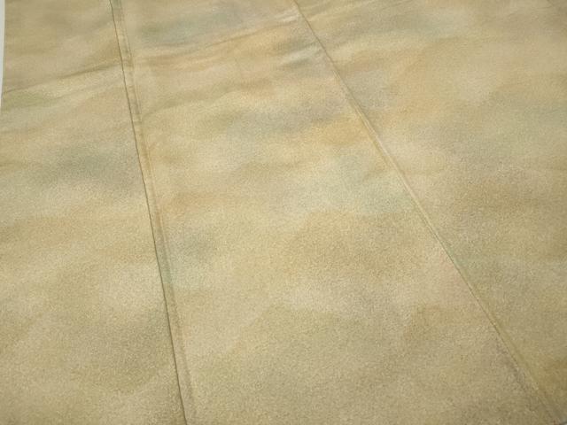 平和屋着物●上質な紬　遠山文　暈し染め　さが美扱い　正絹　逸品　未使用　CABK8130ut