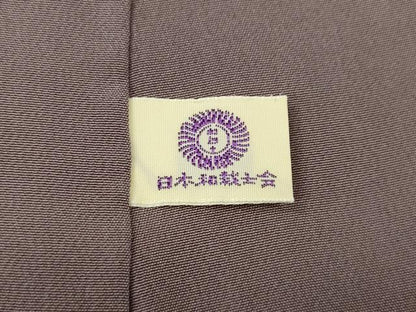平和屋着物●訪問着　手描き　草花文　暈し染め　金彩　正絹　逸品　CABK8139ut