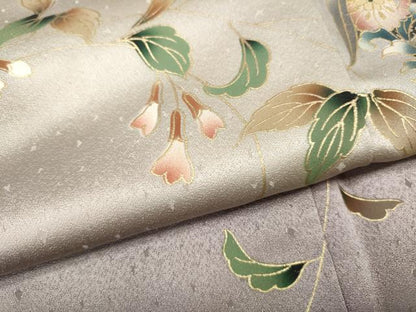 平和屋着物●訪問着　正倉院鳳凰枝花文　暈し染め　金彩　正絹　逸品　CABK8158ut