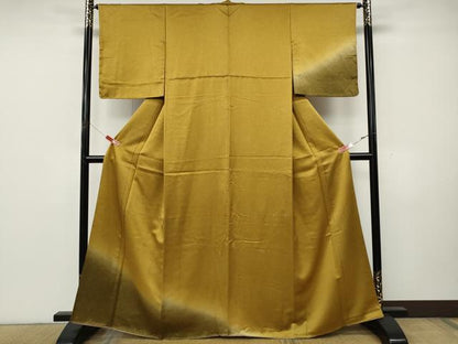 平和屋着物●訪問着　霞文　暈し染め　正絹　逸品　CABK8192ut