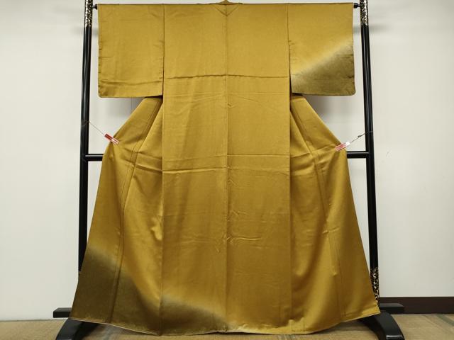 平和屋着物●訪問着　霞文　暈し染め　正絹　逸品　CABK8192ut