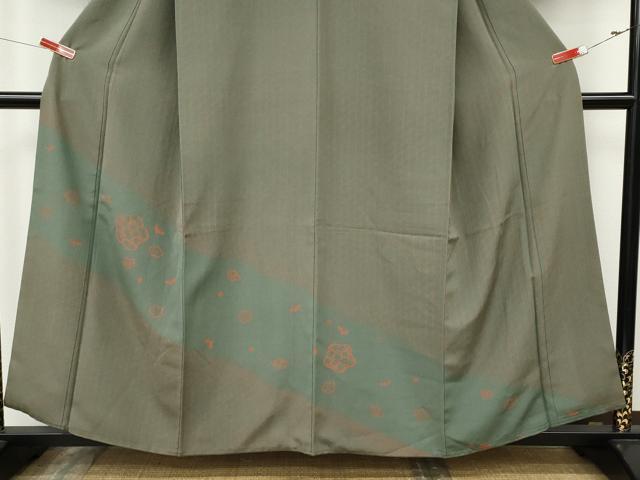 平和屋着物●訪問着　舞花文　正絹　逸品　CABK8194ut