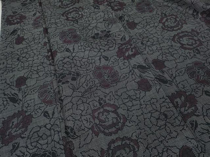 平和屋着物●本場大島紬　7マルキ　舞花文　伊勢丹扱い　正絹　逸品　未使用　CABK8196ut
