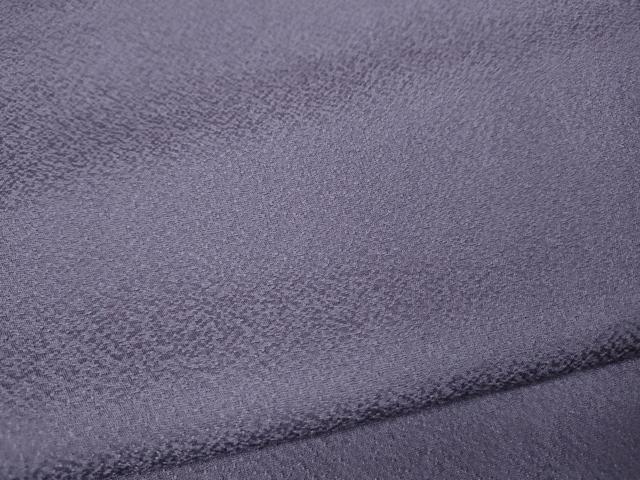 平和屋着物●上質な色無地　鳩羽色　正絹　逸品　CABK8206ut