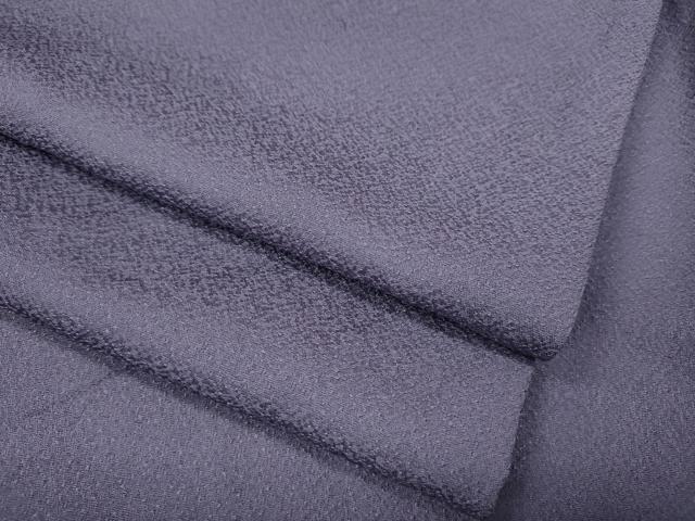 平和屋着物●上質な色無地　鳩羽色　正絹　逸品　CABK8206ut