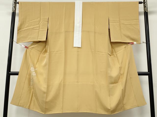 平和屋着物●長襦袢　袷　くちなし　正絹　逸品　CABK8223ut