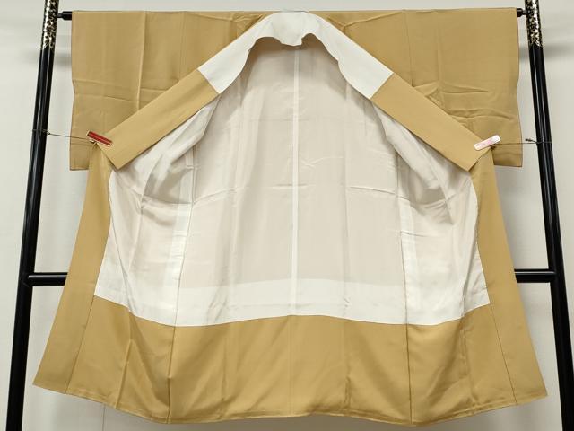 平和屋着物●長襦袢　袷　くちなし　正絹　逸品　CABK8223ut