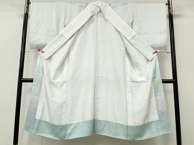 平和屋着物●長襦袢　袷　霞文　暈し染め　正絹　逸品　CABK8225ut