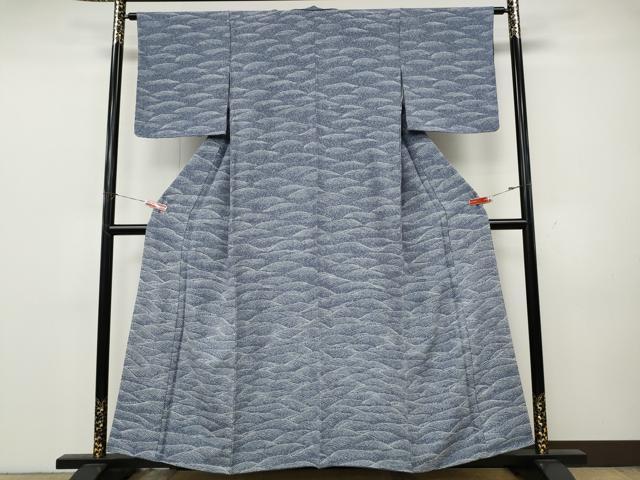 平和屋着物●訪問着　立波文　正絹　逸品　CABK8245ut