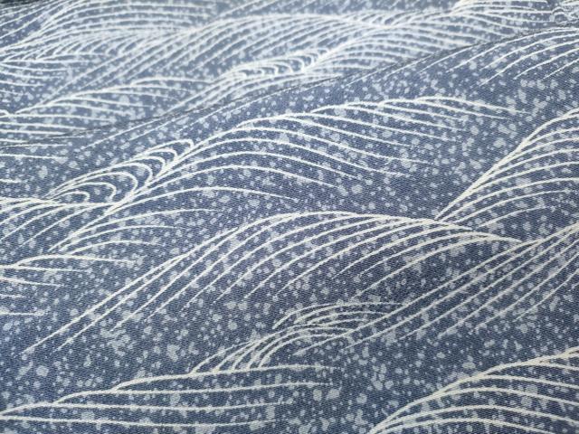 平和屋着物●訪問着　立波文　正絹　逸品　CABK8245ut