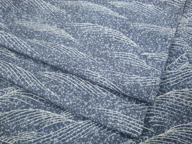 平和屋着物●訪問着　立波文　正絹　逸品　CABK8245ut