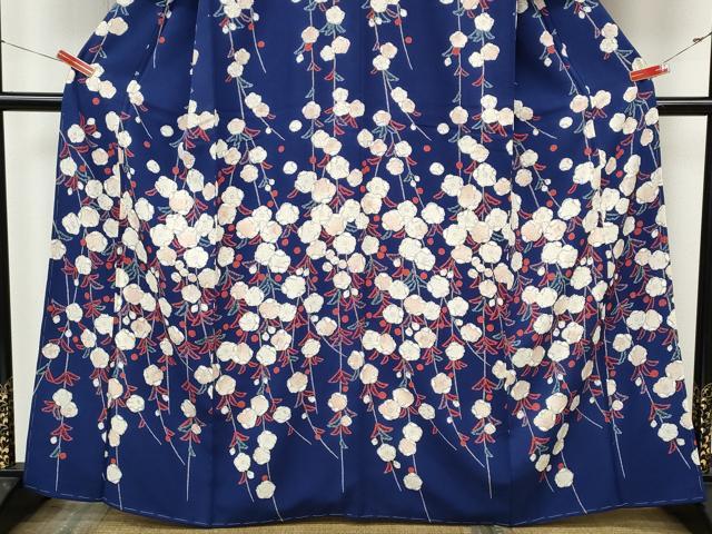 平和屋着物●訪問着　辻が花　正絹　逸品　未使用　CABK8249ut