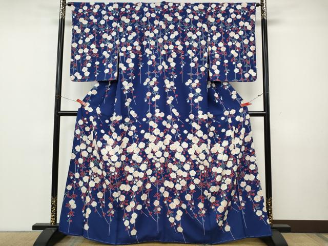 平和屋着物●訪問着　辻が花　正絹　逸品　未使用　CABK8249ut