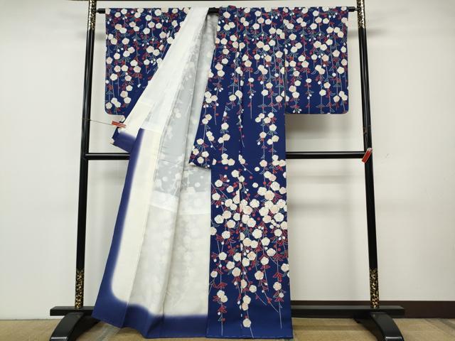 平和屋着物●訪問着　辻が花　正絹　逸品　未使用　CABK8249ut