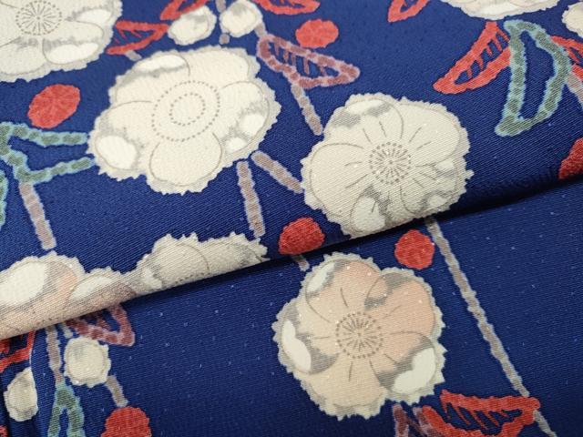 平和屋着物●訪問着　辻が花　正絹　逸品　未使用　CABK8249ut