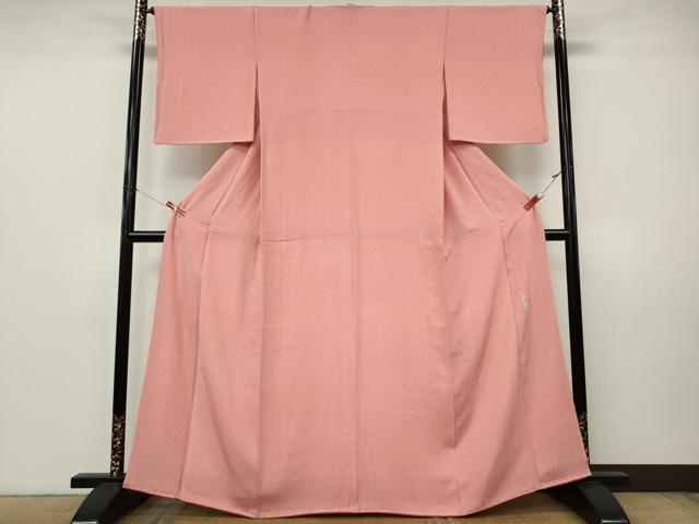 平和屋着物●重要無形文化財　人間国宝　中村勇二郎　江戸小紋　古代菊　やまと誂製　正絹　逸品　CABK8253ut