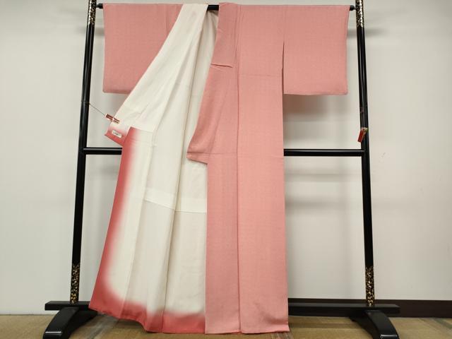 平和屋着物●重要無形文化財　人間国宝　中村勇二郎　江戸小紋　古代菊　やまと誂製　正絹　逸品　CABK8253ut