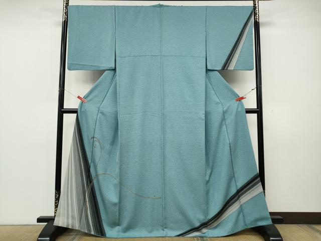 平和屋着物●訪問着　吉祥文　金彩　正絹　逸品　CABK8256ut