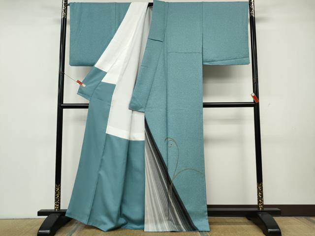 平和屋着物●訪問着　吉祥文　金彩　正絹　逸品　CABK8256ut