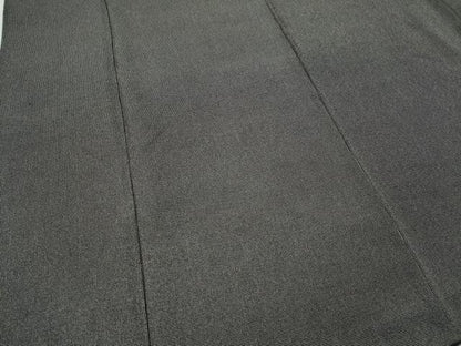 平和屋着物●江戸小紋　角通し　黒地　正絹　逸品　CABK8264ut