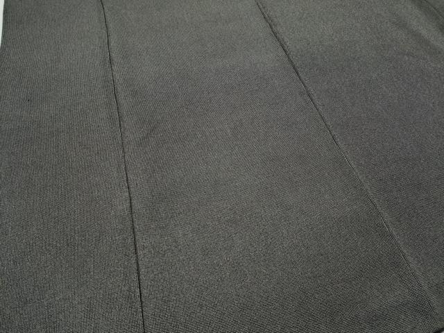 平和屋着物●江戸小紋　角通し　黒地　正絹　逸品　CABK8264ut