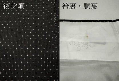 平和屋着物●本場大島紬　一元絣　正絹　逸品　CABK8279ut