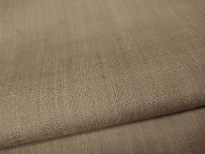 平和屋着物●結城紬　白茶色　正絹　逸品　CABK8314ut