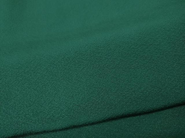平和屋着物●上質な色無地　鉄色　正絹　逸品　CABK8323ut