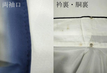 平和屋着物●結城紬　100亀甲　斜線吉祥文　正絹　逸品　CABK8335ut