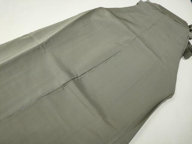平和屋着物●男性　行灯袴　縞　正絹　逸品　CABK8351ut
