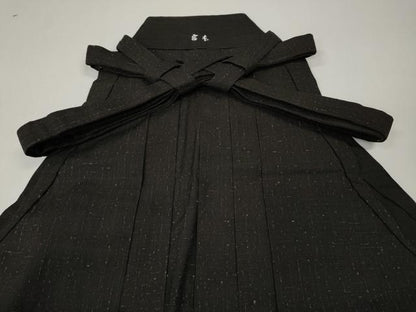 平和屋着物●男性　行灯袴　紬地　霞文　正絹　逸品　CABK8353ut