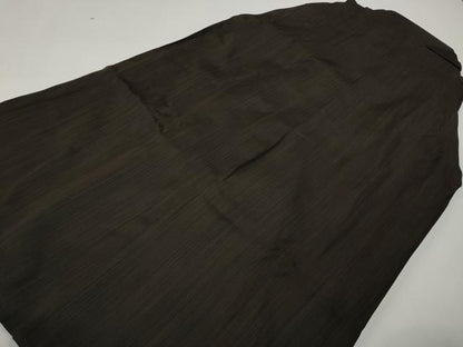 平和屋着物●男性　馬乗り袴　縞　正絹　逸品　CABK8354ut