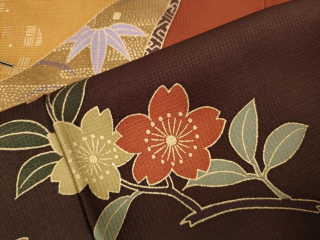 平和屋着物●豪華振袖　駒刺繍　舞花文　金彩　まるやま扱い　正絹　逸品　CABK8362ut