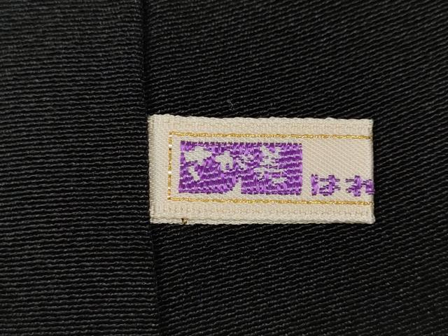 平和屋着物●豪華黒留袖　駒刺繍　吉祥鼓　暈し染め　金銀彩　さが美扱い　正絹　逸品　CABK8366ut
