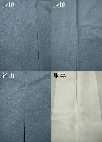 平和屋着物●上質な色無地　薄花色　正絹　逸品　CABK8378ut
