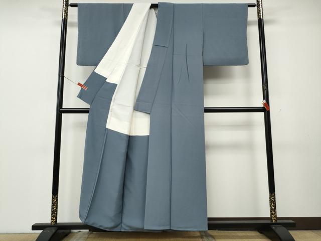 平和屋着物●上質な色無地　薄花色　正絹　逸品　CABK8378ut