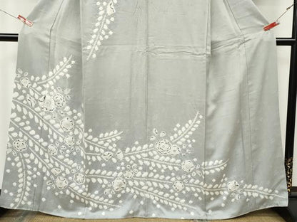 平和屋着物●訪問着　辻が花　絞り　正絹　逸品　CABK8386ut