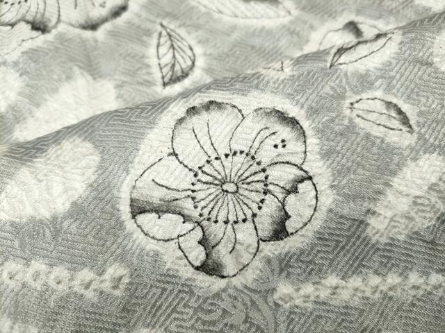 平和屋着物●訪問着　辻が花　絞り　正絹　逸品　CABK8386ut