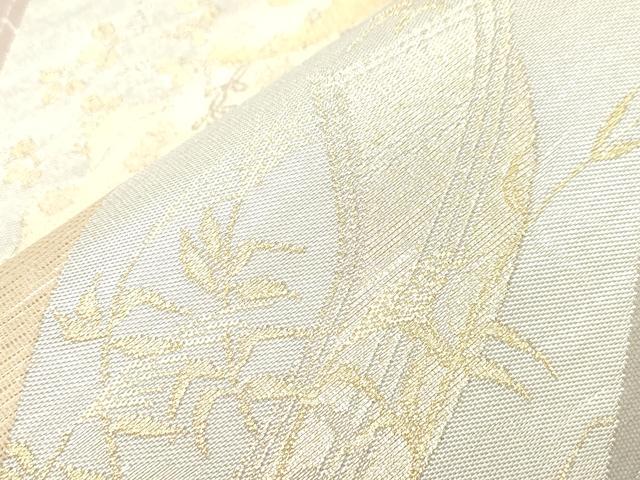 平和屋着物＊夏物　六通柄袋帯　竜田川　金銀糸　正絹　逸品　CABK8473dy