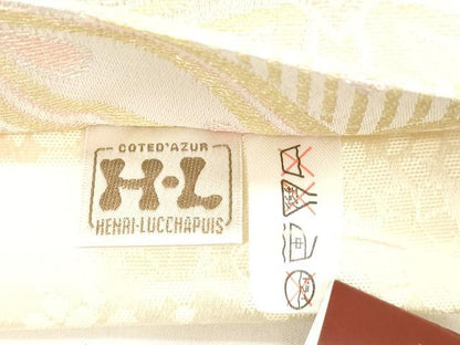 平和屋着物●H・L（アッシュエル）　HENRI-LUC CHAPUIS　全通柄袋帯　七宝花紋　金糸　未使用　CABK8475dy