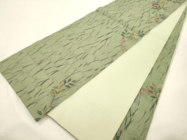 平和屋着物●銀座もとじ　中国三大刺繍　相良刺繍　総刺繍　太鼓柄袋帯　竜巻絞り　南天文　金糸　正絹　逸品　CABK8482dy