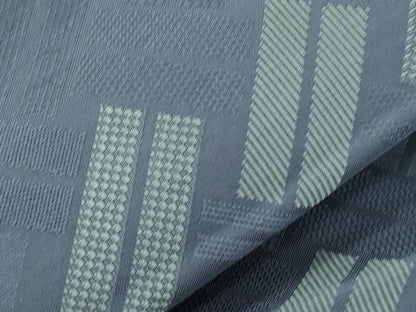 平和屋着物●六通柄袋帯　幾何学文　正絹　逸品　CABK8558dy