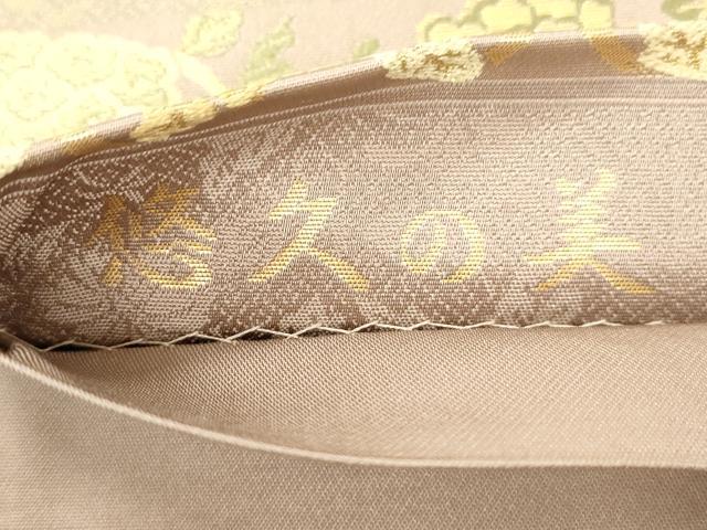 平和屋着物●西陣織　陰山織物謹製　箔屋清兵衛　全通柄袋帯　悠久の美　金糸　正絹　逸品　CABK8570dy