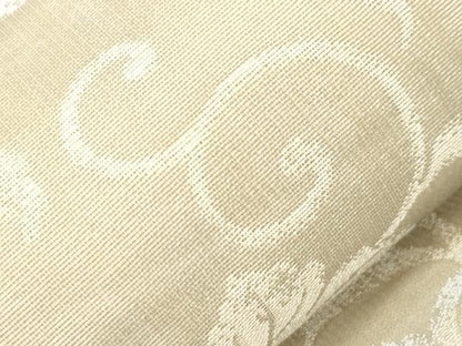 平和屋着物＊夏物　両面　全通柄袋帯　葡萄蔦の葉文　正絹　逸品　CABK8593dy