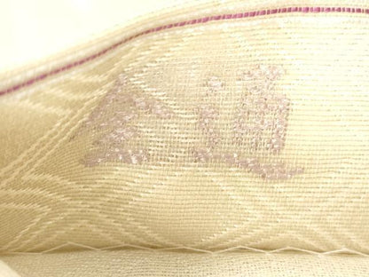 平和屋着物＊夏物　両面　全通柄袋帯　葡萄蔦の葉文　正絹　逸品　CABK8593dy