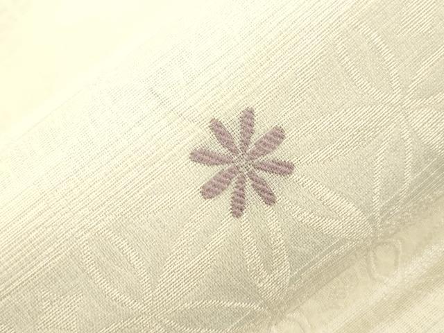 平和屋着物＊夏物　両面　全通柄袋帯　葡萄蔦の葉文　正絹　逸品　CABK8593dy