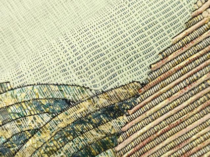 平和屋着物●太鼓柄袋帯　切嵌文　金銀彩　正絹　逸品　CABK8620dy