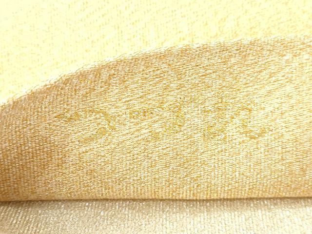 平和屋着物●綴れ　両面　全通柄袋帯　金糸　正絹　逸品　CABK8629dy