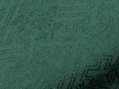 平和屋着物●全通柄九寸名古屋帯　草花文　天鵞絨色　正絹　逸品　CABK8643dy