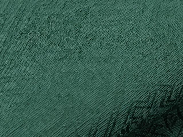 平和屋着物●全通柄九寸名古屋帯　草花文　天鵞絨色　正絹　逸品　CABK8643dy